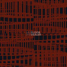 Ковровая плитка Ege Highline Contrast Maxi Grid Red rfm 52206138 фото 1 | FLOORDEALER