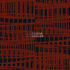 Ковровая плитка Ege Highline Contrast Maxi Grid Red rfm 52206138 фото 1 | FLOORDEALER