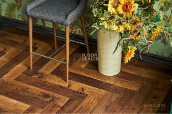 Vinilam Parquet Herringbone Glue 2.5мм IS11155 Паркет Парижский Glue фото 2 | FLOORDEALER