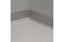 Плинтус алюминиевый анодированный напольный Diele ПЛ60, 501л серебро люкс Плинтус алюминиевый анодированный напольный Diele ПЛ60, 501л серебро люкс 2,5 м фото 3 | FLOORDEALER