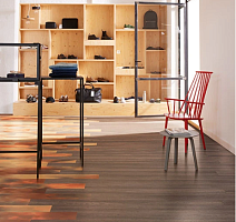 Forbo allura decibel 0.8 wood 5524AD8 espresso serene oak (100x20 cm) фото 2 | FLOORDEALER