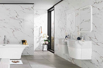 Carrara Blanco Mosaico 333x1000 Marmol Carrara Blanco 33,3x100 фото 4 | FLOORDEALER