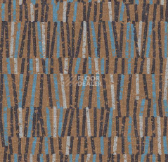 Ковролин Flotex Vision lines 540019 (Vector) Toffee фото 1 | FLOORDEALER