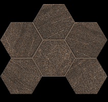 Керамогранит Gabbro Мозаика Hexagon 25x28,5x10 Мозаика gb 04 Hexagon 25x28,5 непол. фото 1 | FLOORDEALER
