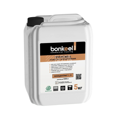 Сопутствующие материалы  Грунтовка глубокого проникновения Bonkeel Prof 5кг. фото 1 | FLOORDEALER