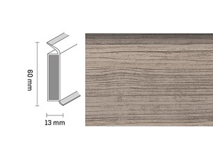 Плинтус Плинтус Dollken EP 60/13 2722 фото 1 | FLOORDEALER