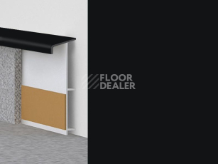 Плинтус ковровый с фурнитурой и ребрами жесткости Dollken TL-51 0110 фото 1 | FLOORDEALER