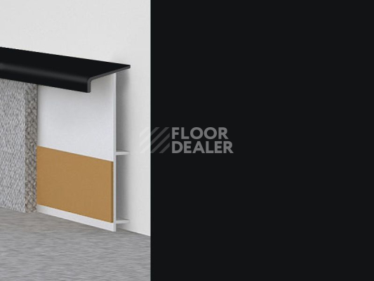 Плинтус Плинтус ковровый с фурнитурой и ребрами жесткости Dollken TL-51 0110 фото 1 | FLOORDEALER