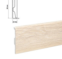 Плинтус HDPS Bonkeel Top Дуб Корсар фото 1 | FLOORDEALER