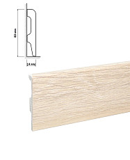 Плинтус HDPS Bonkeel Top Дуб Корсар фото 1 | FLOORDEALER