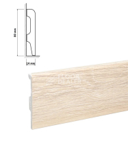 Плинтус HDPS Bonkeel Top Дуб Корсар фото 1 | FLOORDEALER