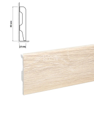 Плинтус HDPS Bonkeel Top Дуб Корсар фото 1 | FLOORDEALER
