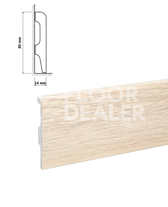 Плинтус Дуб Корсар фото 1 | FLOORDEALER