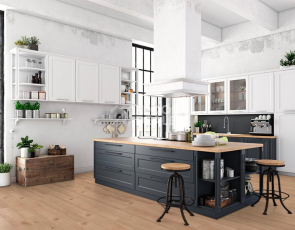 Rooms Penthouse 12мм R1228А Дуб Кашмир платиновый фото 2 | FLOORDEALER
