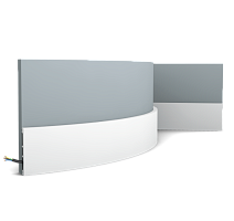 Гибкий Плинтус SX163F Square