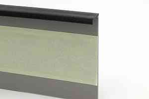 Плинтус Плинтус ковровый без фурнитуры Dollken Tle-55 0110 (110/W225) Черный фото  | FLOORDEALER