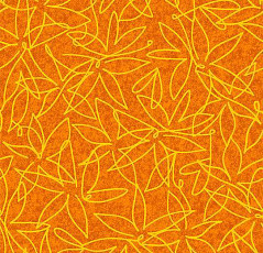 Flotex Vision Floral 500013 (Field) Pumpkin фото 1 | FLOORDEALER