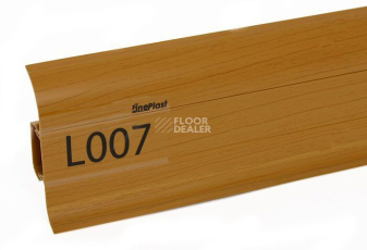 Плинтус Плинтус с мягким краем LinePlast L007 фото 1 | FLOORDEALER