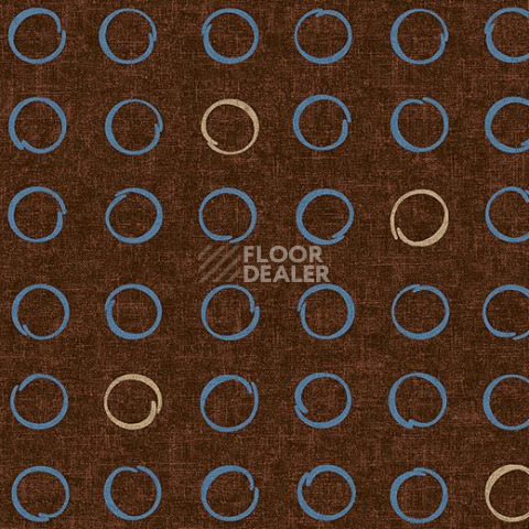 Ковролин Forbo Flotex Vision Shape 530010 (Spin) Chocolate фото 1 | FLOORDEALER