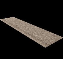 Керамогранит Gabbro Ступень 30x120x10 Ступень gb 02-30x120x10-Непол. (с насечками) фото 1 | FLOORDEALER