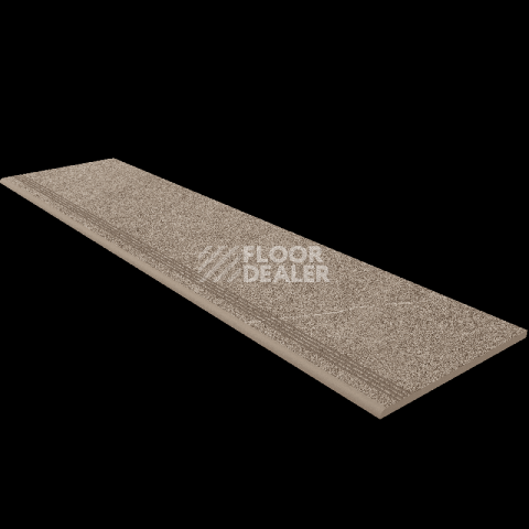 Керамогранит Gabbro ( Габбро ) Ступень 30x120x10 Ступень gb 02-30x120x10-Непол. (с насечками) фото 1 | FLOORDEALER