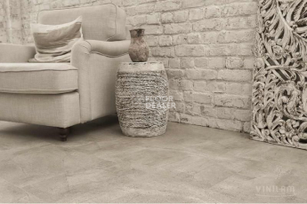 Кварцвиниловые полы Ceramo Vinilam Stone 8 мм 61603 Бетонная Смесь фото 1 | FLOORDEALER