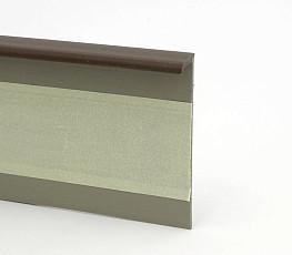 Плинтус Плинтус ковровый без фурнитуры Dollken Tle-55 0132 (132) Коричневый фото 1 | FLOORDEALER