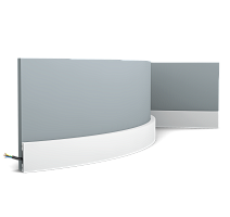 Гибкий Плинтус SX162F Square