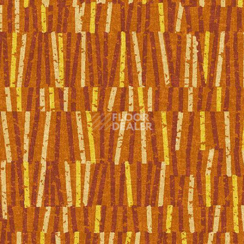 Ковролин Forbo Flotex Vision lines 540002 (Vector) Orange фото 1 | FLOORDEALER