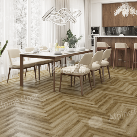 Alpine Floor Herringbone Pro 12мм lf 106-09 Марсель фото 2 | FLOORDEALER