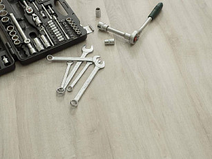 Кварцвиниловые полы FF-1800 Gear 10767 фото 1 | FLOORDEALER