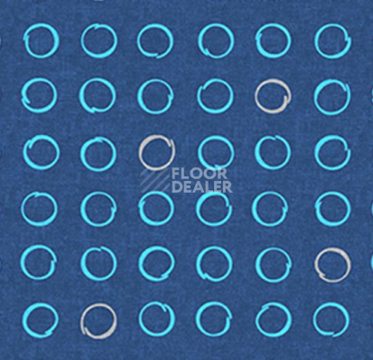 Ковролин Forbo Flotex Vision Shape 530025 (Spin) Atlantic фото 1 | FLOORDEALER