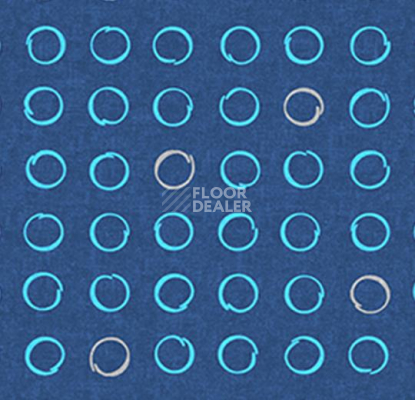 Ковролин Forbo Flotex Vision Shape 530025 (Spin) Atlantic фото 1 | FLOORDEALER