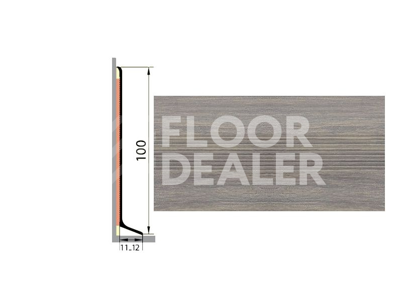 Плинтус ДЕКОРАТИВНОЕ ПОКРЫТИЕ дуб каньон фото 1 | FLOORDEALER