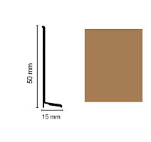 Плинтус Плинтус эластичный Dollken WL50 life parkiet (420) фото 1 | FLOORDEALER