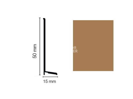 Плинтус Плинтус эластичный Dollken WL50 life parkiet (420) фото 1 | FLOORDEALER