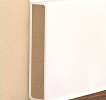 Плинтус Плинтус Dollken Cubu Flex Life 80 1013 white фото 1 | FLOORDEALER