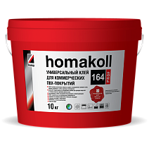 Сопутствующие материалы Homakoll 164 Prof  универсальный клей для коммерческих напольных покрытий, морозостойкий. Универсальный клей для коммерческих напольных покрытий Homakoll 164 Prof 10 кг морозостойкий фото 1 | FLOORDEALER