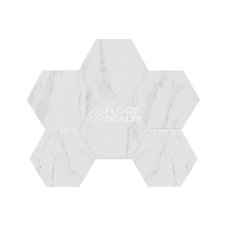Керамогранит Alba Мозаика Hexagon 25x28,5 Мозаика ab 01 Hexagon 25x28,5 полир. фото 1 | FLOORDEALER