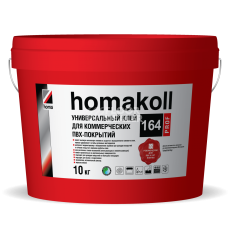 Сопутствующие материалы Homakoll 164 Prof  универсальный клей для коммерческих напольных покрытий, морозостойкий. Универсальный клей для коммерческих напольных покрытий Homakoll 164 Prof 10 кг морозостойкий фото 1 | FLOORDEALER