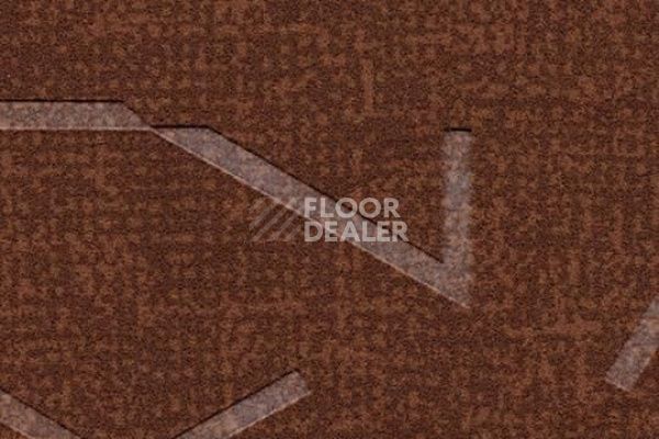 Ковровая плитка Flotex Colour embossed tiles tg546530 Metro cinnamon glass embossed фото 1 | FLOORDEALER