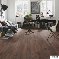 Wineo 500 Wood L V4 8мм LA210LV4 Дуб Лиссабон Темно-коричневый фото 3 | FLOORDEALER