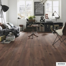 Wineo 500 Wood L V4 8мм LA210LV4 Дуб Лиссабон Темно-коричневый фото 3 | FLOORDEALER