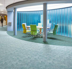 Forbo Flotex Colour s 290021 Calgary Aqua фото 2 | FLOORDEALER