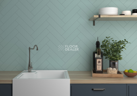 Керамогранит Flat Anise Green Matt 7.5X30 фото 2 | FLOORDEALER