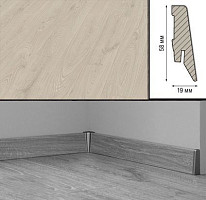 Плинтус МДФ Kronotex ламинированный D3597 Плинтус ламинированный МДФ Kronotex Дуб таймлесс бежевый фото 1 | FLOORDEALER