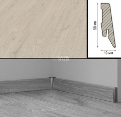 Плинтус МДФ Kronotex ламинированный D3597 Плинтус ламинированный МДФ Kronotex Дуб таймлесс бежевый фото 1 | FLOORDEALER