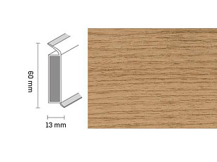 Плинтус Dollken EP 60/13 2412 фото 1 | FLOORDEALER