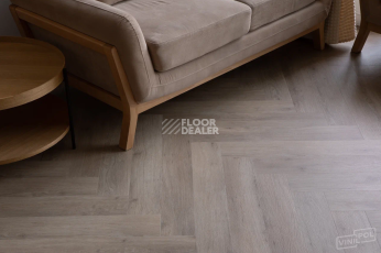 Vinilpol Herringbone 7мм Паркет Палладио 9944, 43 класс, 7 мм фото 9 | FLOORDEALER