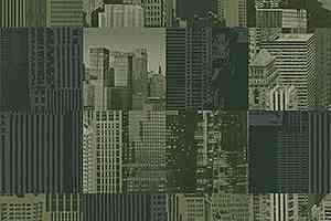 Ковровая плитка Ege Highline Cityscapes Skylines Green rfm 52955090 фото  | FLOORDEALER